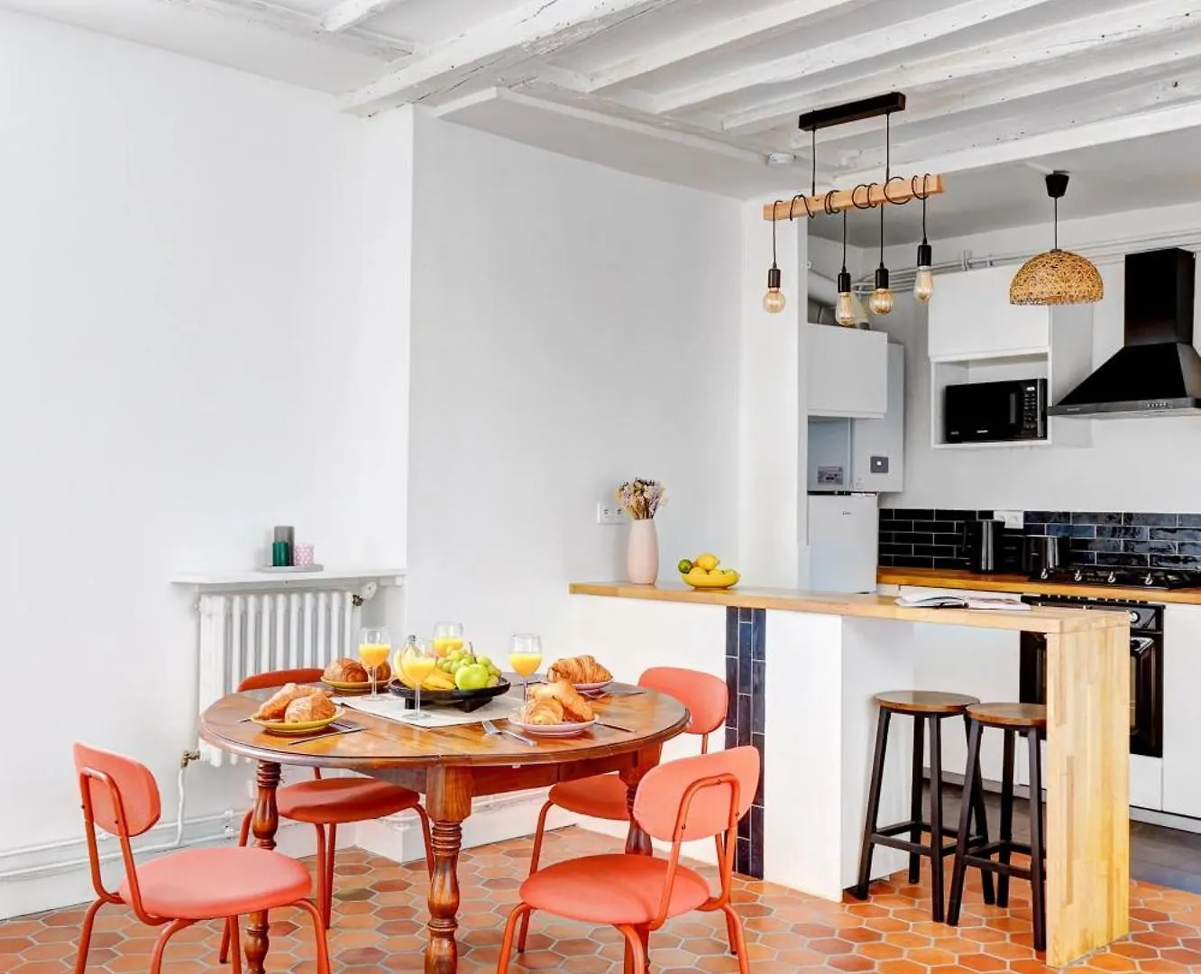 Bright 1Br Near Bastille & Marais & Place Des Vosges Paris Apartment