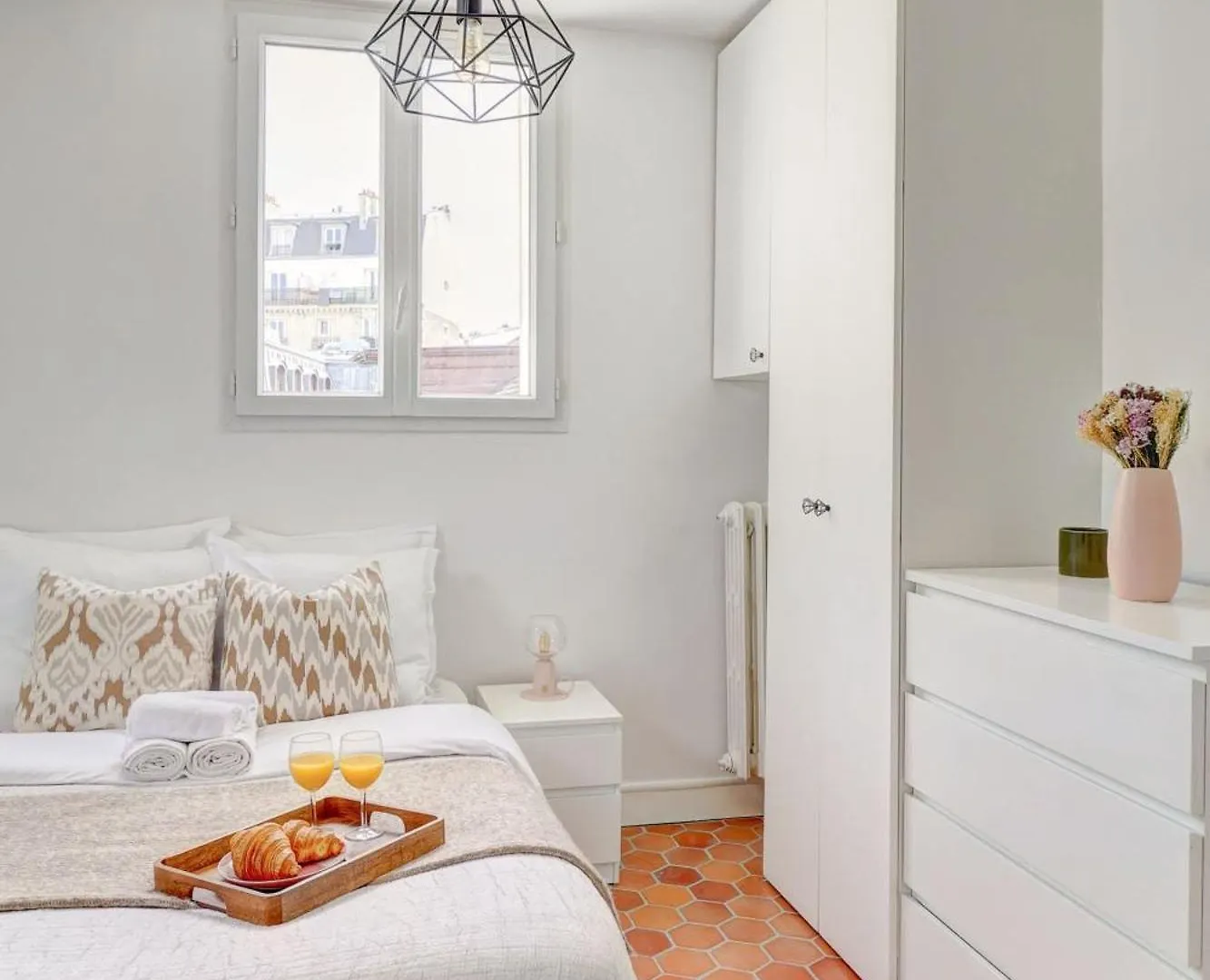 Bright 1Br Near Bastille & Marais & Place Des Vosges Paris 0*,  France